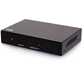 C2g/ cables to go C2G 2-Port HDMI Distribution Amplifier Splitter - 4K 60Hz