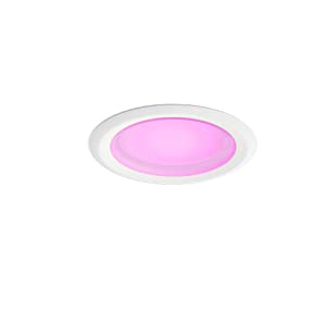 Philips Hue White and color Ambiance Extra Bright High Lumen Dimmable LED Smart Retrofit Recessed 6" Downlight Compatible with Amazon Alexa Apple HomeKit and Google Assistant, 1-Pack 6-inch New Version White and Color Ambiance 1 Count (Pack of 1)