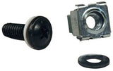 Tripp Lite SRCAGENUTS Rack Enclosure Cabinet Square Hole Hardware Kit Screws, Washers 1 Kit