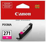 Canon CLI-271 Magenta Ink Tank Compatible to MG6820, MG6821, MG6822, MG5720, MG5721, MG5722, MG7720, TS5020, TS6020, TS8020, TS9020 MAGENTA INK TANK Standard Ink Ink