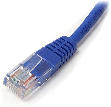 StarTech.com 75 ft Cat5e Patch Cable with Molded RJ45 Connectors - Blue - Cat5e Ethernet Patch Cable - 75ft UTP Cat 5e Patch Cord (M45PATCH75BL) 75 ft / 22.8m Blue