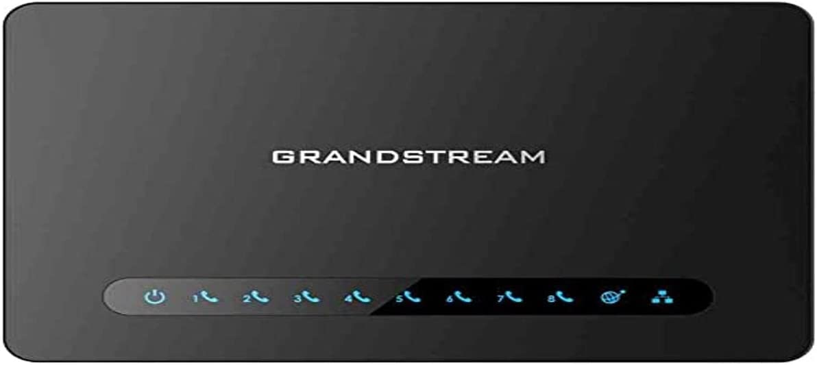 Grandstream VoIP Gateway 8-Port FXS with Gigabit NAT Router (HT818)