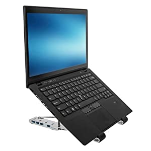 Targus Portable Laptop Stand + Integrated USB-A Hub (AWU100205GL)