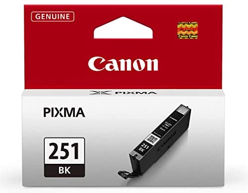 Canon CLI-251 BLACK Compatible to iP7220,iP8720,iX6820,MG5420,MG5520/MG6420,MG5620/MG6620,MG6320,MG7120,MG7520,MX922/MX722 Printers BLACK INK TANK