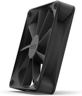 NZXT F120Q Quiet Airflow Fans - RF-Q12SF-B1 - Increase Air Volume - Quiet Operation - Long-Term Durability - 120mm Fan Single Pack - Black