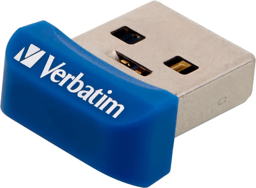 Verbatim 16GB Store 'n' Stay Nano USB 3.0 Flash Drive - Blue - 98709