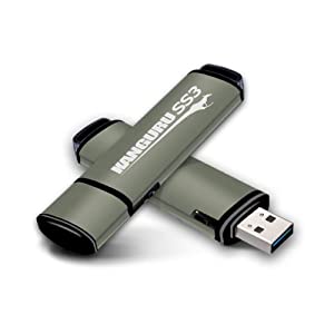 Kanguru solutions Kanguru SS3 USB 3.0 16GB Flash Drive with Physical Write Protect switch