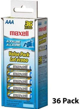 Maxell 723815 AAA Performance Long Lasting Alkaline Batteries - 36 Pack, Computer AAA - 36 Pack