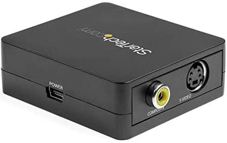 StarTech.com 1080p VGA to RCA Converter - PC to TV - USB Powered S-Video Converter with Dynamic Scaling (VGA2VID2)