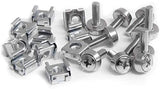 StarTech.com 50 Pkg M5 Mounting Screws and Cage Nuts for Server Rack Cabinet