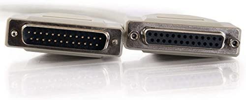 C2g/ cables to go C2G 02654 DB25 M/F Serial RS232 Extension Cable, Beige (3 Feet, 0.91 Meters)