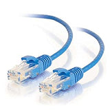 C2g/ cables to go C2G 01079 Cat6 Cable - Snagless Unshielded Slim Ethernet Network Patch Cable, Blue (6 Feet, 1.82 Meters) 6-feet Blue