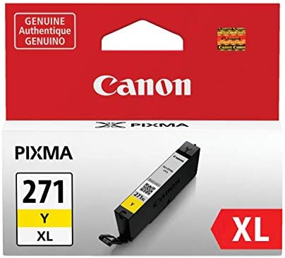 Canon CLI-271XL Yellow Ink Tank Compatible to MG6820, MG6821, MG6822, MG5720, MG5721, MG5722, MG7720, TS5020, TS6020, TS8020, TS9020, Canon CLI-271 XL Yellow, XL Ink Tank Canon CLI-271 XL Yellow XL Ink Tank Ink Tank