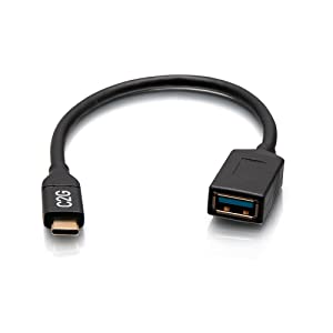 C2g/ cables to go USB-C® Male to USB-A Female Adapter Converter - USB 3.2 Gen 1 (5Gbps)