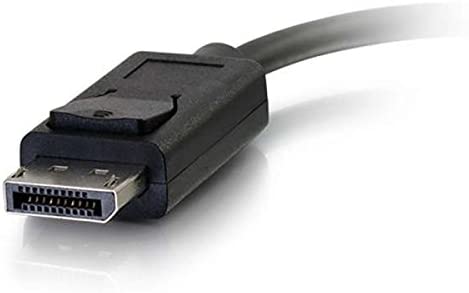 C2g/ cables to go C2G Display Port Cable, Display Port to HDMI, 4K, Male to Female, Black, 8 inches, Cables to Go 54306 0.7 Feet DisplayPort To HDMI - Active