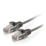 C2g/ cables to go C2G / Cables to Go 01093 Cat6 Snagless Unshielded (UTP) Slim Network Patch Cable, Grey (7 Feet/2.13 Meters) 7-feet Grey