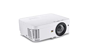 ViewSonic PS600W 3700 Lumens WXGA HDMI Networkable Short Throw Projector for Home and Office WXGA (New Model)