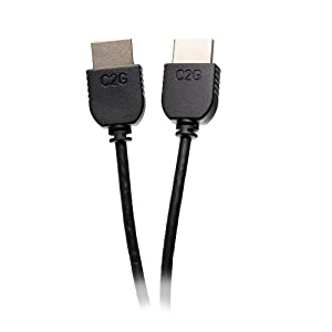 C2g/ cables to go 10ft (3m) Flexible Standard Speed HDMI® Cable with Low Profile Connectors