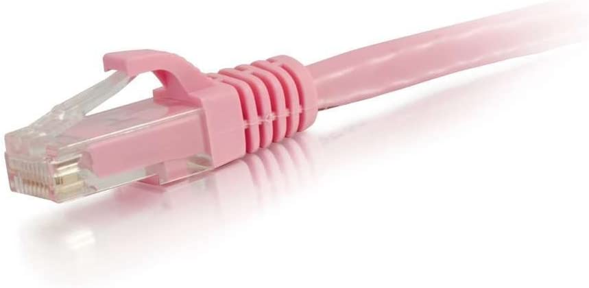 C2g/ cables to go 14ft Cat6 Pink Snagless Patch Cable 14 Feet/ 4.26 Meters Pink