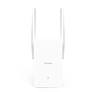 Tenda A33 AX3000 WiFi 6 Extender, WiFi Booster WiFi Range Extender, 2.4/5GHz Dual Band WiFi Extender with Ethernet Port, AP Mode, WPS Easy Setup, WiFi Extenders Signal Booster for Home AX3000(A33)