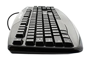 Seal shield Silver Storm Washable Keyboard - Ip-66 Washable, True Type, Full Travel Keys, 24