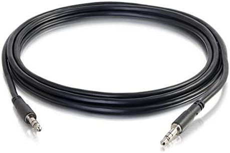 C2g/ cables to go C2G 22601 Slim Auxiliary 3.5mm Audio Cable (6 Feet, 1.82 Meters) 6-Feet