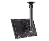 ATDEC TH-1040-CTS Telehook Drop Length Adjustable Ceiling Mount for Displays up to 55-Pound, 35.4-Inch or 900mm, Black