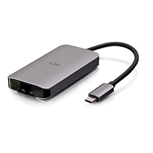 C2g/ cables to go C2G USB-C Mini Dock with HDMI, USB-A, Ethernet, and USB-C Power Delivery up to 100W - 4K 30Hz