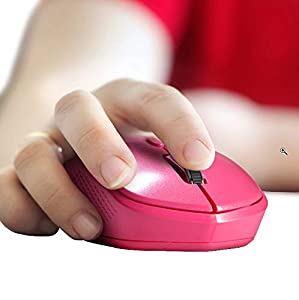 Blackweb 6-Button Wireless Mouse - Bright Pink