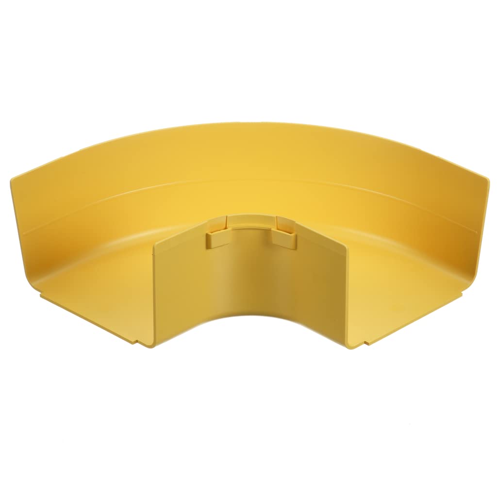 Panduit FiberRunner Horizontal Right-Angle, 90°, 6x4, Yellow