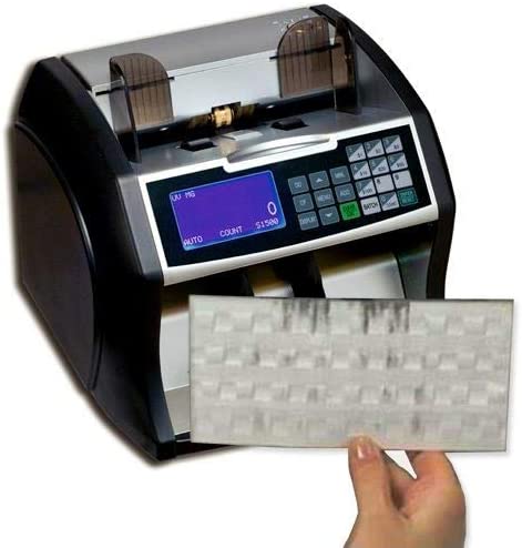 Royal Sovereign Currency Counter Cleaning Cards With Waffle Technology, 15 Cards Per Box (RBC-CLN)