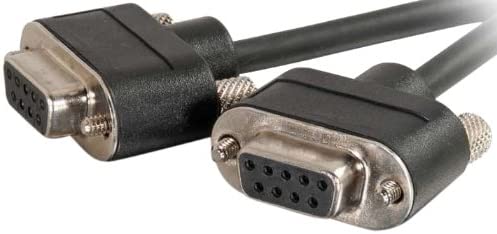 C2g/ cables to go 25ft Cmg-Rated Db9 Low Profile Null Modem F-F