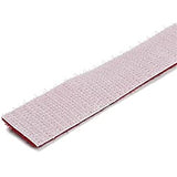 StarTech.com 25ft Hook and Loop Roll - Cut-to-Size Reusable Cable Ties - Bulk Industrial Wire Fastener Tape/Adjustable Fabric Wraps Red/Resuable Self Gripping Cable Management Straps (HKLP25RD) 25 ft Red