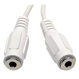 Tripp Lite P313-06N-WH 3.5mm Mini Stereo Cable Adapter Y Splitter