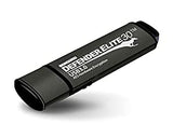 Kanguru solutions Defender Elite30, Hardware Encrypted, Secure, SuperSpeed USB 3.0 Flash Drive,
