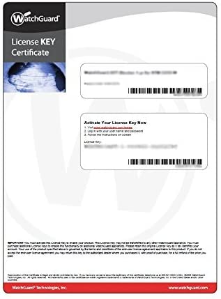 WATCHGUARD TECHNOLOGIES Watchguard System Manager For Firebox X Peak (WG017258)