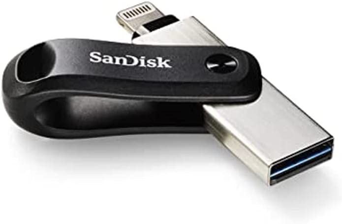 SanDisk 128GB iXpand Flash Drive Go for iPhone and iPad - SDIX60N-128G-GN6NE 128GB Flash Drive