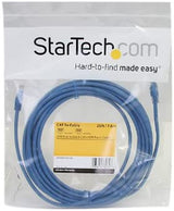 StarTech.com Cat5e Ethernet Cable - 25 ft - Blue - Patch Cable - Molded Cat5e Cable - Long Network Cable - Ethernet Cord - Cat 5e Cable - 25ft (M45PATCH25BL) 25 ft / 7.5m Blue
