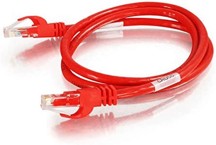 C2g/ cables to go C2G/Cables to Go 27862 Cat6 Snagless Unshielded (UTP) Network Crossover Patch Cable, Red (7 Feet/2.13 Meters) UTP Crossover 7 Feet Red