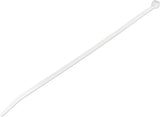 StarTech.com 10"(25cm) Cable Ties - 1/8"(4mm) Wide, 2-5/8"(68mm) Bundle Diameter, 50lb(22kg) Tensile Strength, Nylon Self Locking Zip Ties w/Curved Tip - 94V-2/UL Listed, 100 Pack - White 10 in | 50 lbs (22kg) Standard w/Self Locking 100
