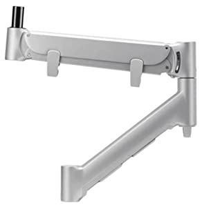 Atdec Heavy Height Adjustable Montior Arm - Silver - 1 Display(s) Supported43 Screen Support - 35.