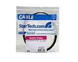 StarTech.com 3ft (1m) Mini DisplayPort Cable - 4K x 2K Ultra HD Video - Mini DisplayPort 1.2 Cable - Mini DP to Mini DP Cable for Monitor - mDP Cord works with Thunderbolt 2 Ports - M/M (MDISPLPORT3) Black 3 ft / 1m
