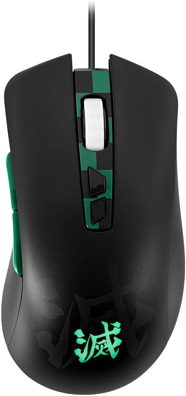 ASUS TUF Gaming Wired Ergonomic Gaming Mouse 7,000 DPI Optical Sensor, 7 Programmable Tactile Buttons, AuraSync RGB Lighting, Lightweight Build, Durable Switches, On-Board Memory, Demon Slayer,TANJIRO