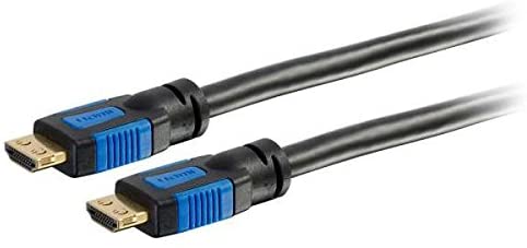 C2g/ cables to go C2G 29683 4K UHD High Speed HDMI Cable with Gripping Connectors (60Hz) Black (25 Feet, 7.62 Meters)