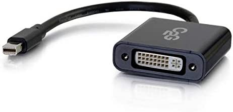 C2g/ cables to go C2G 54318 Mini Displayport to DVI-D Active Adapter Converter - Black Mini DisplayPort Adapter - Active Black