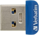 Verbatim 16GB Store 'n' Stay Nano USB 3.0 Flash Drive - Blue - 98709