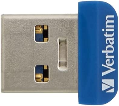 Verbatim 16GB Store 'n' Stay Nano USB 3.0 Flash Drive - Blue - 98709