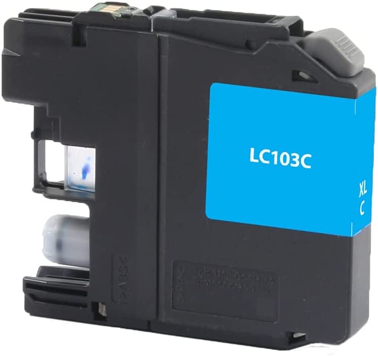 Clover imaging group Clover Imaging Replacement High Yield Ink Cartridge Replacement for Brother LC103XL, Cyan