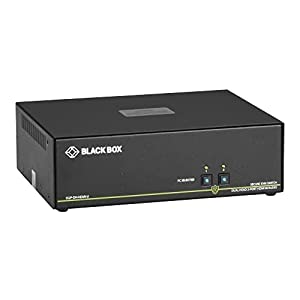 Black box network services Black Box Dual-Head - KVM/Audio Switch - 2 x KVM/Audio - 1 Local User - Desktop - TAA Compliant