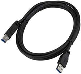 StarTech.com 2m 6 ft Certified SuperSpeed USB 3.0 A to B Cable Cord - USB 3 Cable - 1x USB 3.0 A (M), 1x USB 3.0 B (M) - 2 meter, Black (USB3CAB2M)